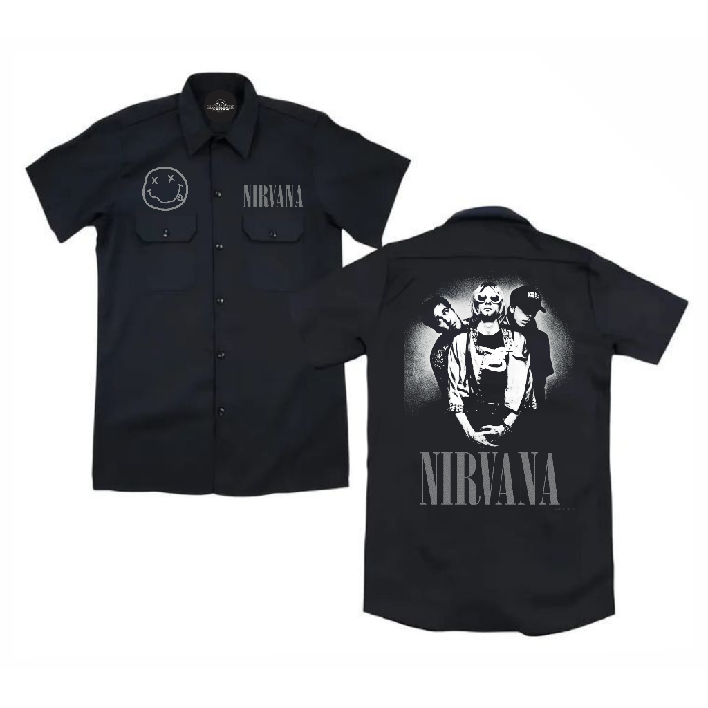 Sreg Workshirt Nirvana kemeja kerja PDH