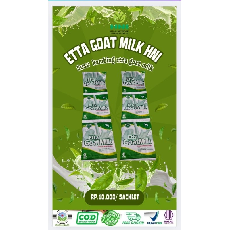

Etta Goat Milk SACHET 25g