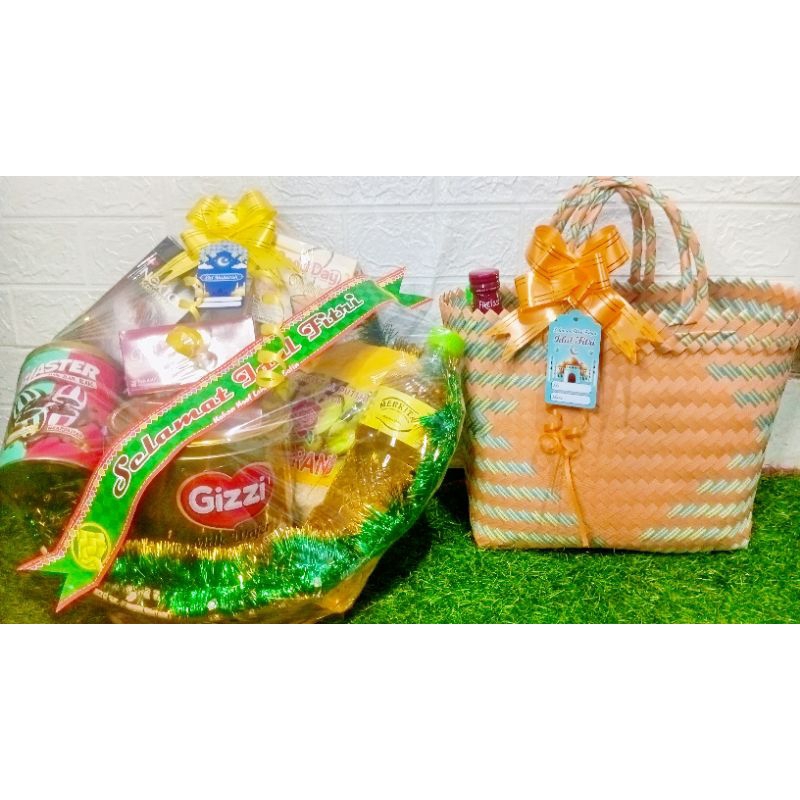 

PAKET BUNDLING PARCEL [KERANJANG & TAS BELANJA] / MIX SEMBAKO SNACK