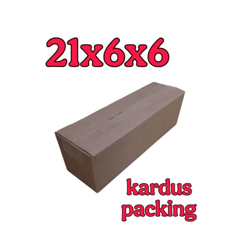 

kardus packing UK 21x6x6 kardus kecil kardus besar.