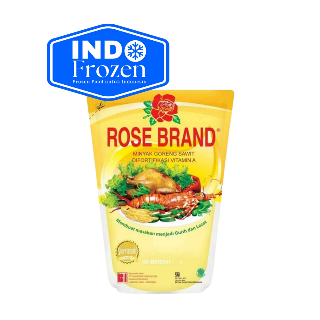 

ROSE BRAND MINYAK GORENG/MINYAK GORENG KELAPA SAWIT - 1L 1L