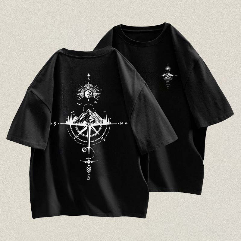 RENELLE Kaos T-shirt Pria Oversize | Kaos Motif Putih Trendi | Kaos Pria Distro Original | Kaos Dist