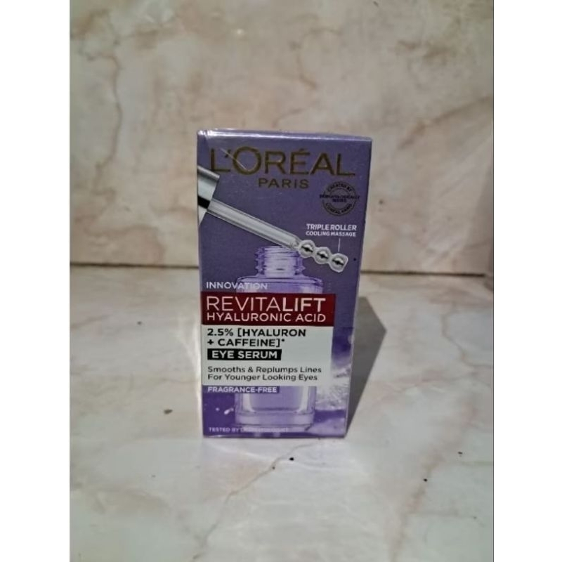 Loreal Paris Revitalift Hyaluronic Acid Eye Serum 20ml