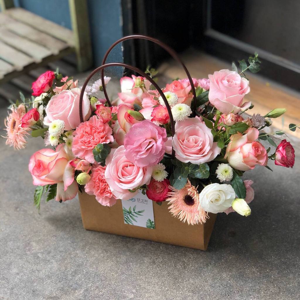 

1pcs Flower Packing Paper Bag /Tas tenteng Bucket / Tas Bouquet Mother Day 2025 /Flower Packing Paper Bag Tas Bouquet