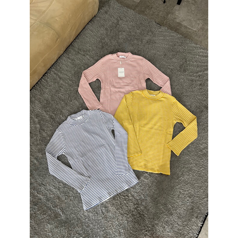 SL112 | KAOS LENGAN PANJANG by MATINEE IMPORT BANGKOK | KAOS LENGAN PANJANG | KAOS POLOS WANITA | KA