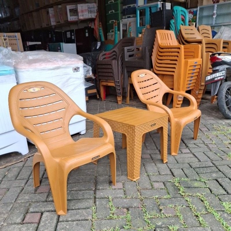 [INSTAN] TERBARU, KURSI TERAS NAPOLLY, 2 KURSI 933 dan 1 MEJA MAPAN NAPOLLY, TERAS 932, KURSI NAPOLL