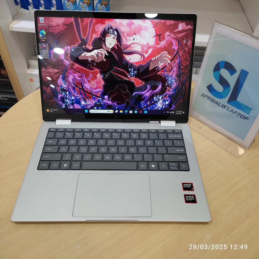 Laptop HP ENVY X360 14 AMD Ryzen 7 8840HS RAM 16GB SSD 1TB Touchscreen WUXGA IPS Windows 11