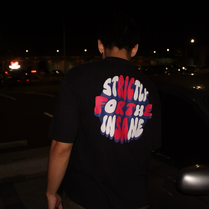 Heavyweight 16s Oversize Boxy T-Shirt - Loco Loco 1st Article “Strictly For The Insane”