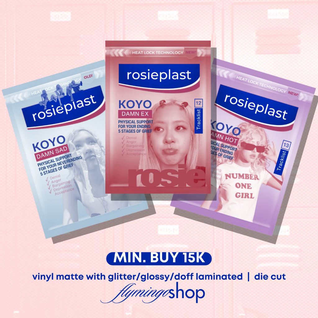 sticker ROSIEPLAST from rosie - ROSÉ album