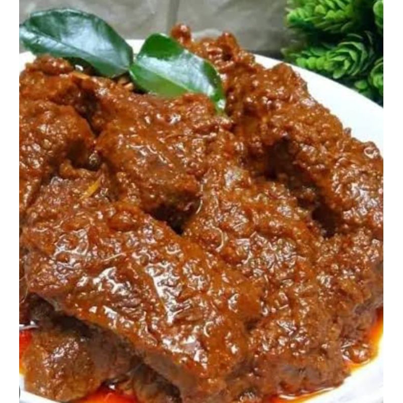 

Rendang sapi asli homemade lampung Halal 100% Premium