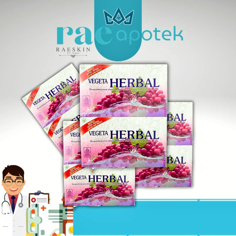 

Vegeta Herbal Membantu Melancarkan Buang Air Besar (6 Sachet)