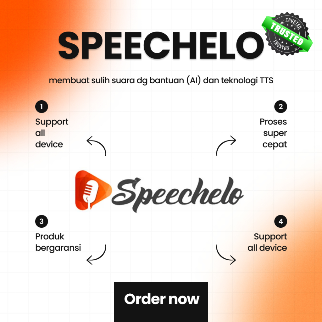 SOFTWARE TEXT TO SPEECH INDONESIA MULTI LANGUAGE BISNISHACK TOOLS YOUTUBE SOSMED
