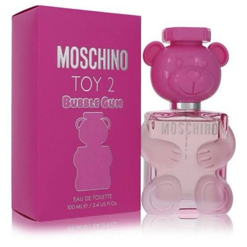 PARFUME wanita Eau de Toilette Moschino Toy 2 bubble gum pink 100ML EDT for women