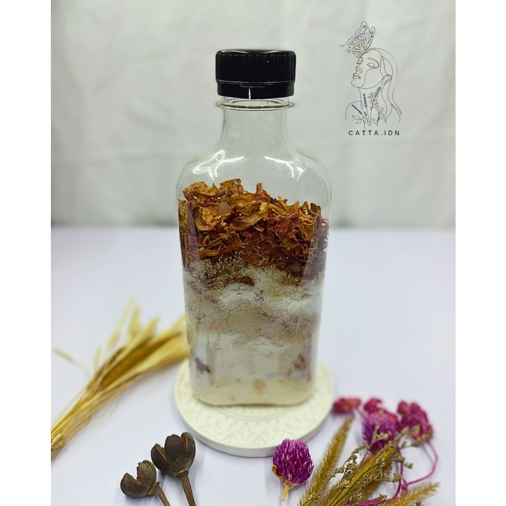 CATTA.Idn Bath Salt Epsom Salt Garam Detoksifikasi BOTANICAL BATH SALTS