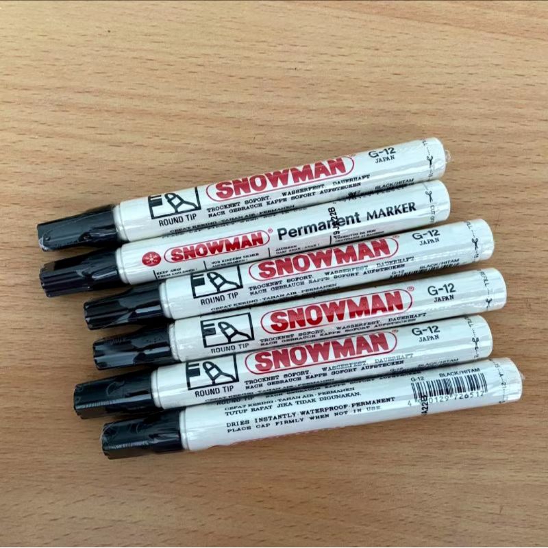 

Spidol Permanen Snowman G12 - Snowman Permanent Marker G-12