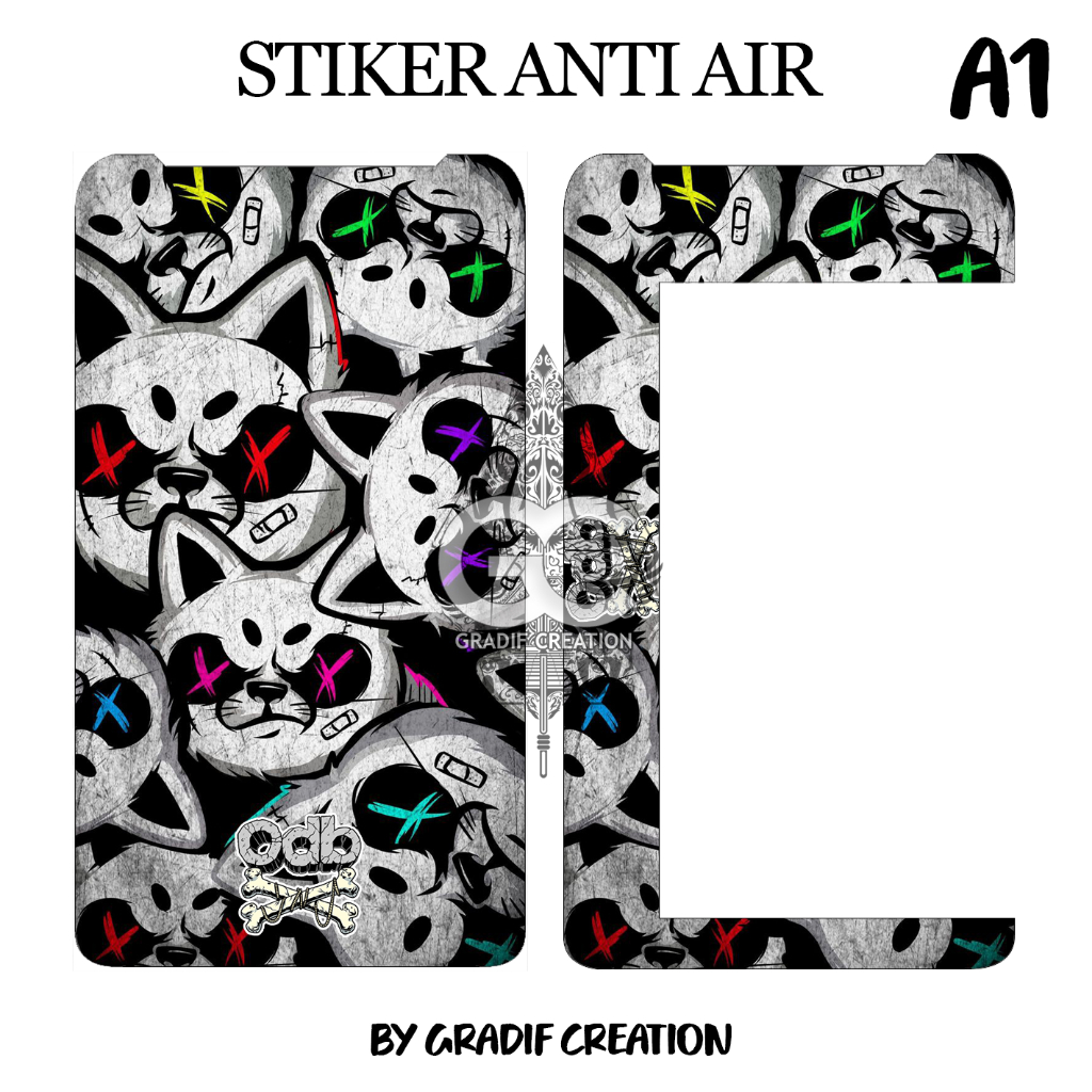 

Stiker vynil inner anti gores Model Monster M200
