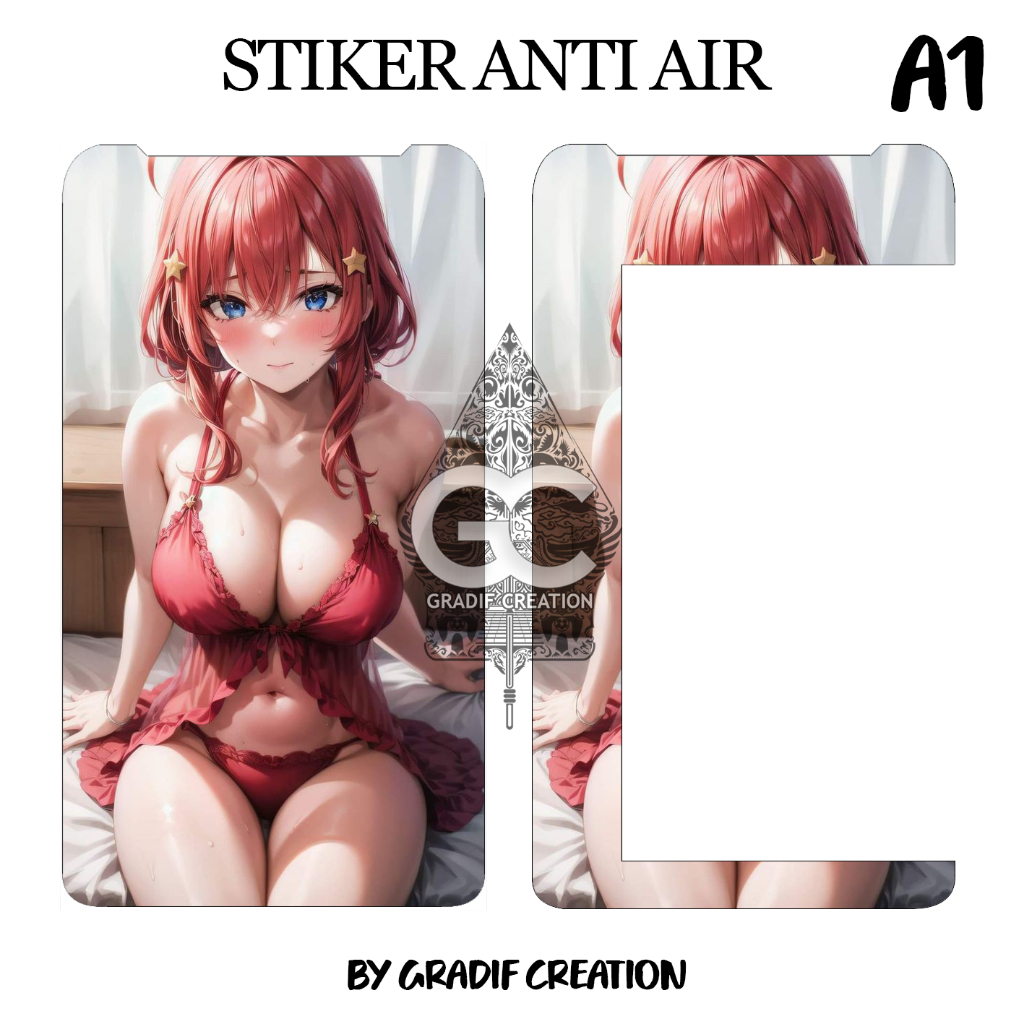 

Stiker vynil inner anti gores Model Anime M200