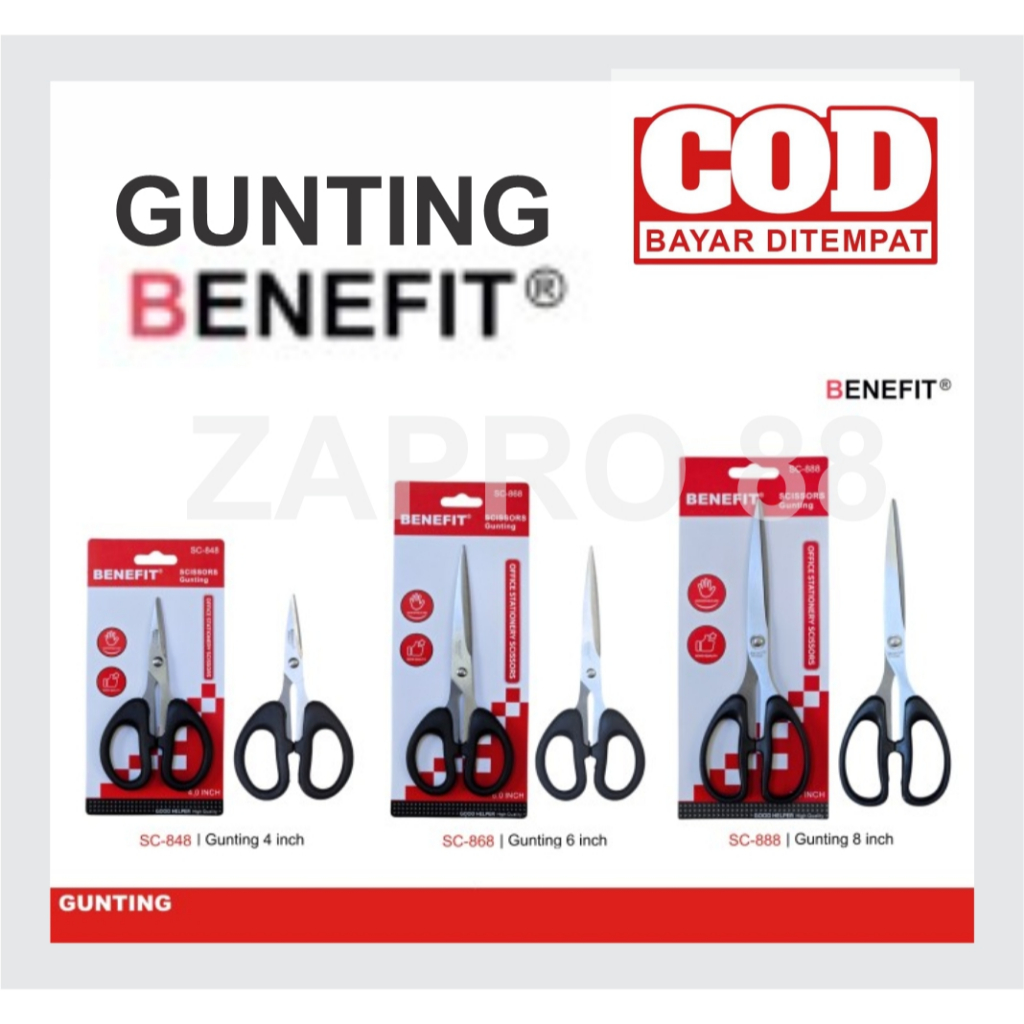 

Gunting Benefit Super Tajam | KR-Net 88