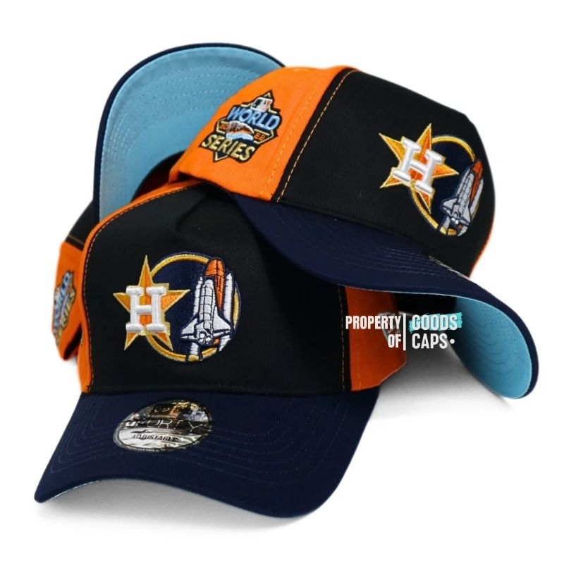 Topi Snapback Logo H Houston Astros MLB Full Tag Topi Houston Astros Logo H