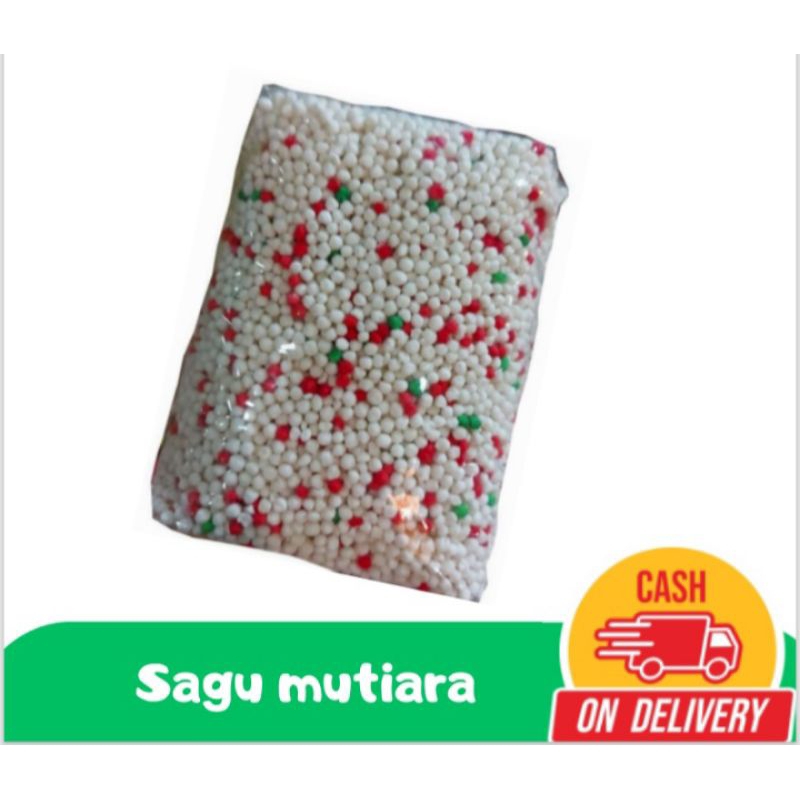 

Sagu Mutiara 1000 Gram/1 Kg -Rustinstore_