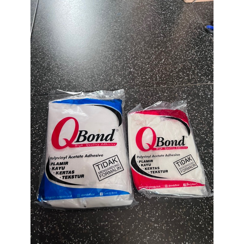 Lem Kayu Lem Putih Plamir tembok Qbond 2Ukuran