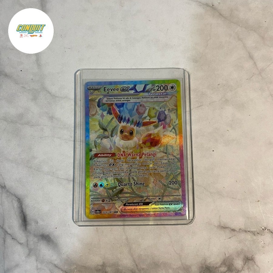 Eevee (SAR) Festival Terastal EX - Evee SAR Pokemon Indonesia