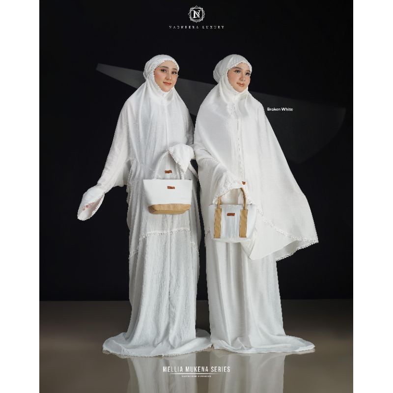 MELLIA MUKENA TERUSAN BY NADHEERA LUXURY
