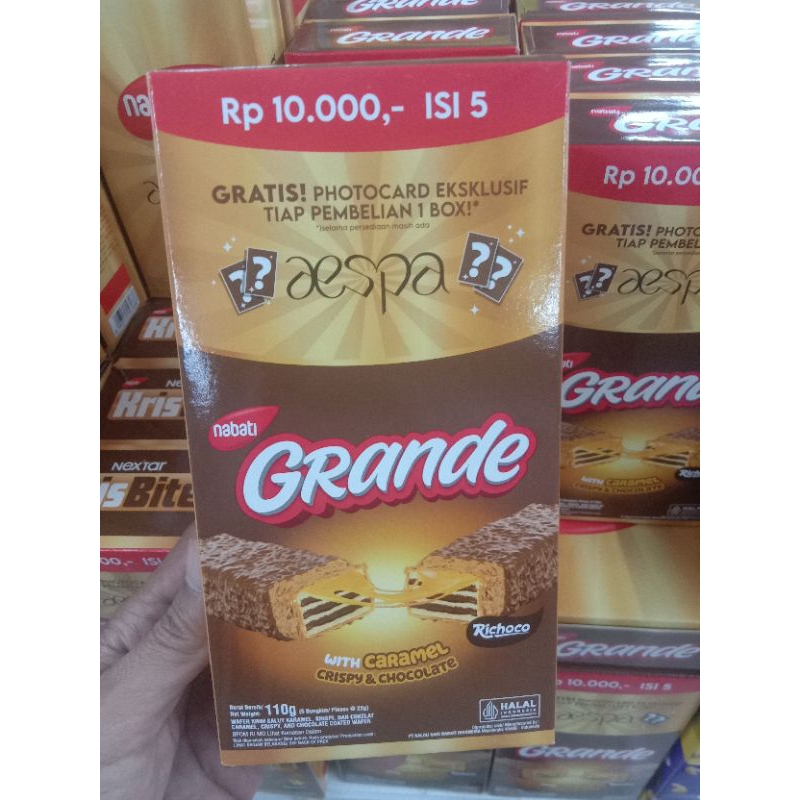 

Nabati Grande crispy & chocolate 110g