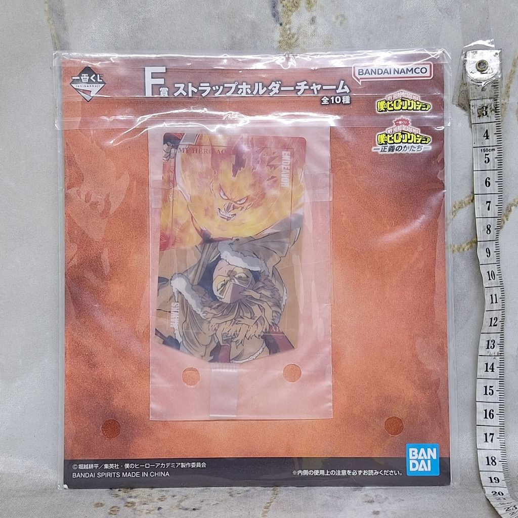 My Hero Academia Hawks Endeavor Enji Todoroki Keigo Takami Award Strap Holder Charm Ichiban Kuji F P