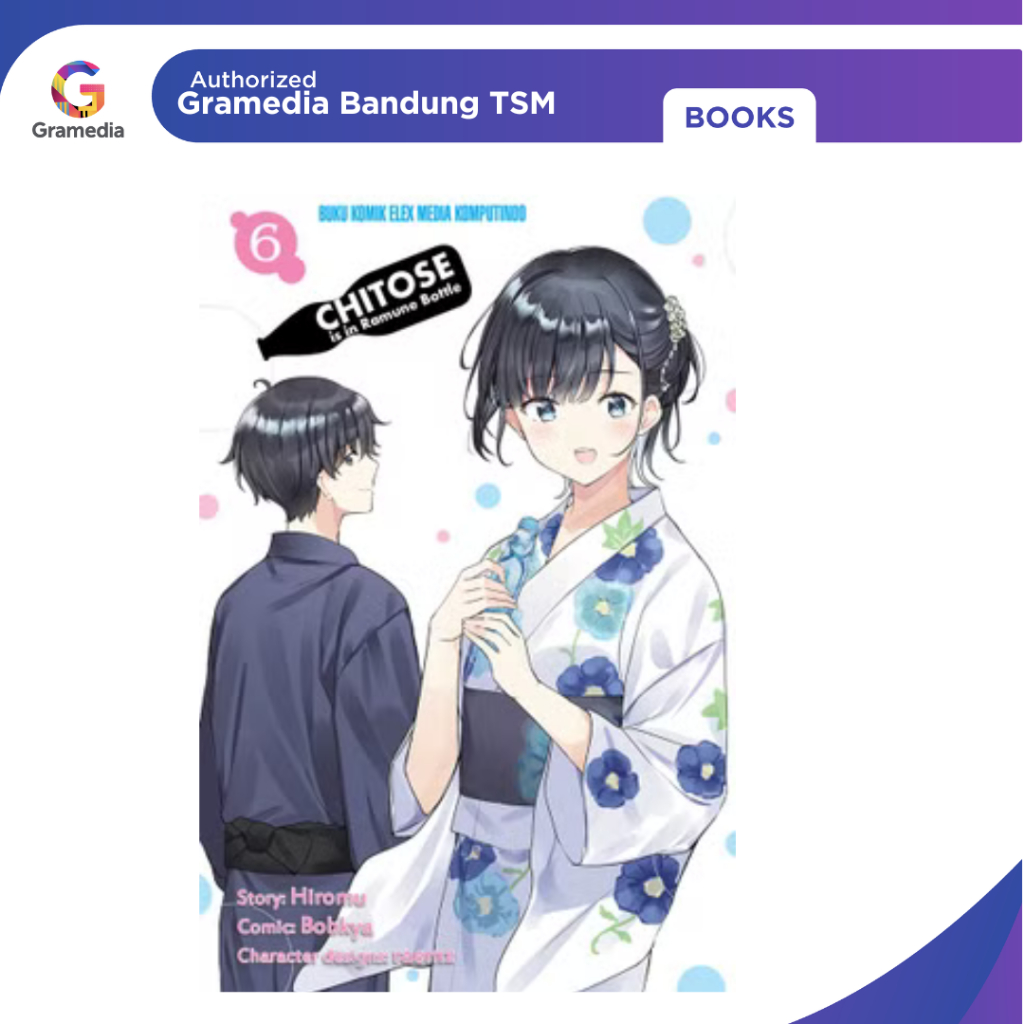 Gramedia Bandung TSM - Chitose is in Ramune Bottle 06