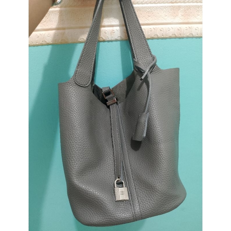 tas kulit asli model picotin