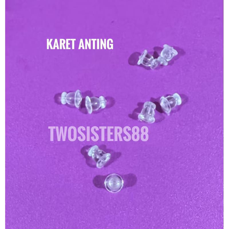 KARET PENUTUP ANTING BELAKANG
