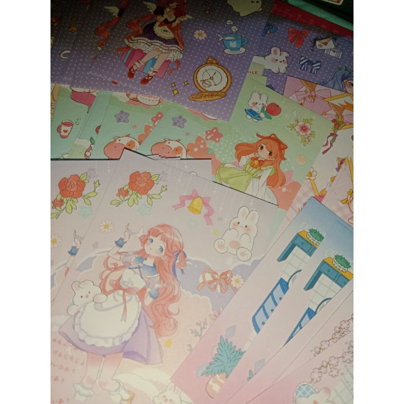 

1pcs/Stiker Sticker Karakter Anime Jepang lucu aesthetic for journaling