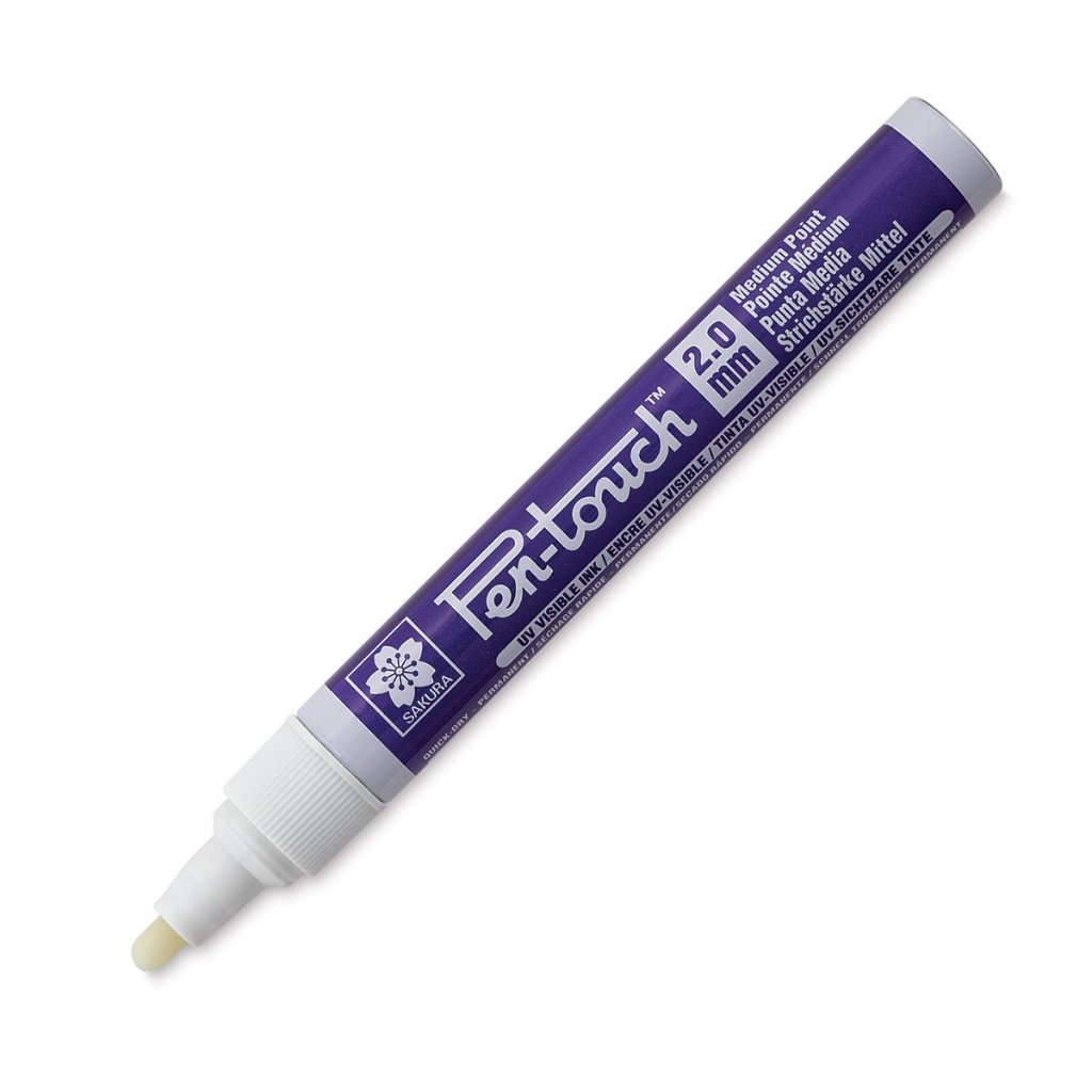 

SAKURA Pen-Touch UV Marker Pen UV Visible Ink Medium Point 2.0 mm Tinta Ultraviolet UV 2mm