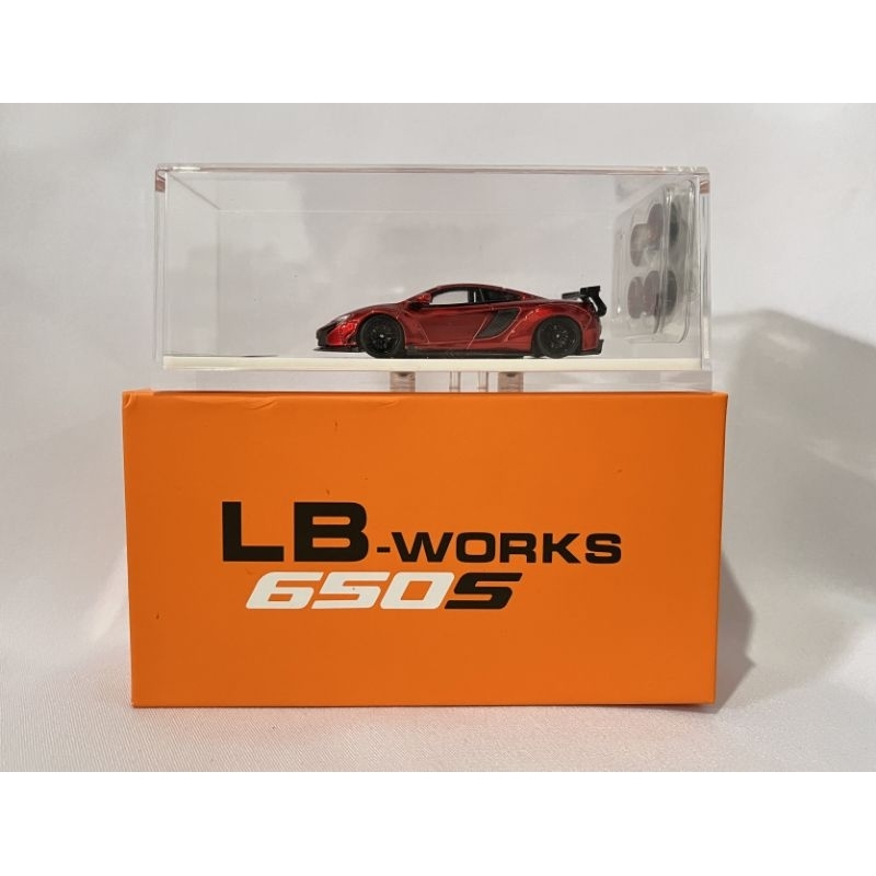 [NON SEGEL/UNSEALED] STAR MODEL LB-WORKS 650S McLaren METALLIC RED