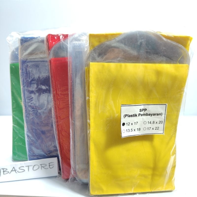 

50 Pcs Plastik Iuran SPP / Plastik Buku Tabungan