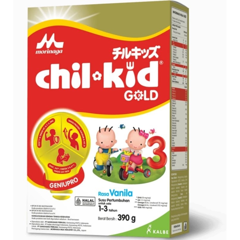 

Chil Kid Gold 1-3 Tahun 780Gr
