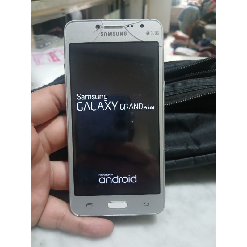 Samsung Grand Prime G 530 Minus Kamera Tidak terbuka ts retak LCd ada Tompel