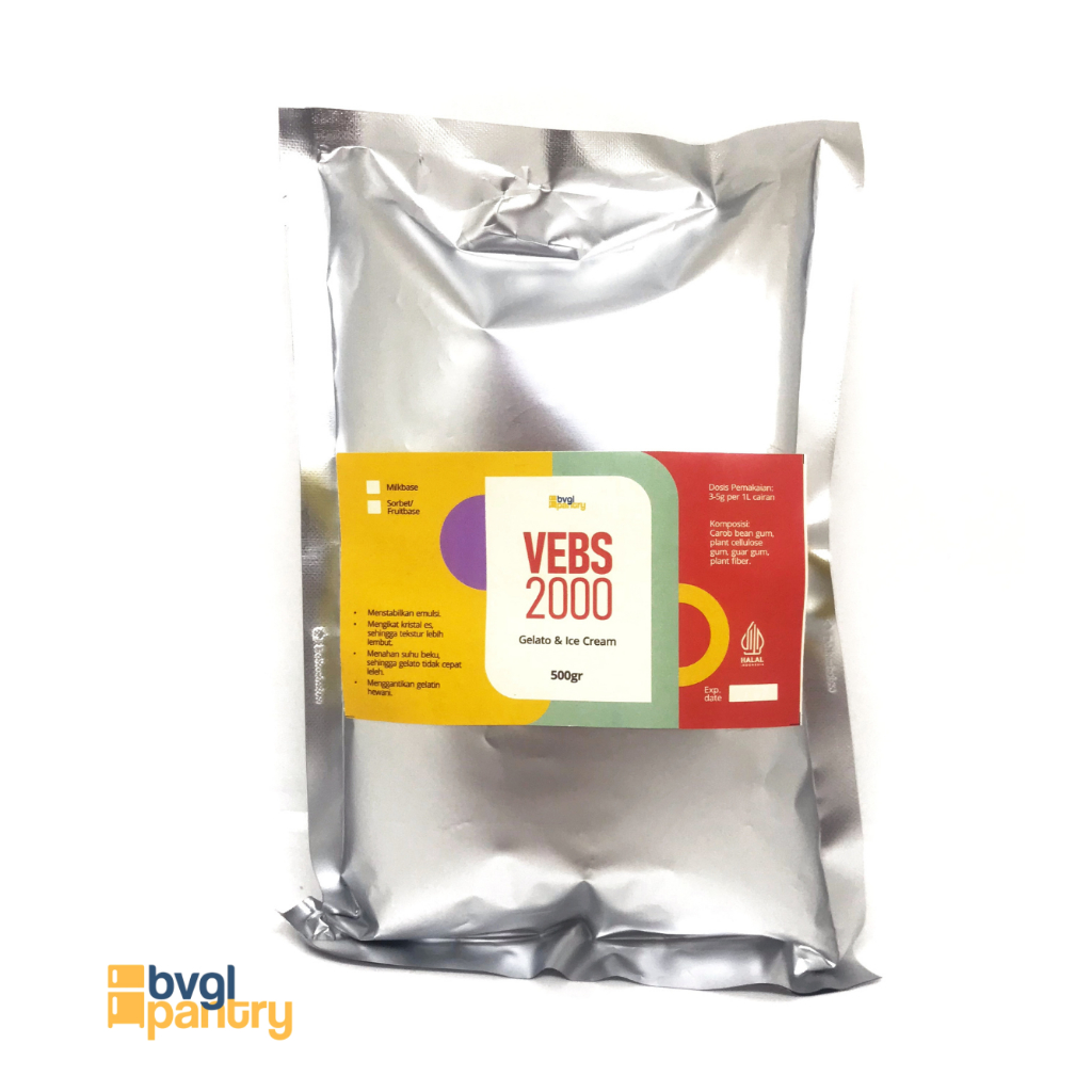 

VEBS 2000 Stabilizer Emulsifier Gelato/Ice Cream (Plant Based) 50g & 100g