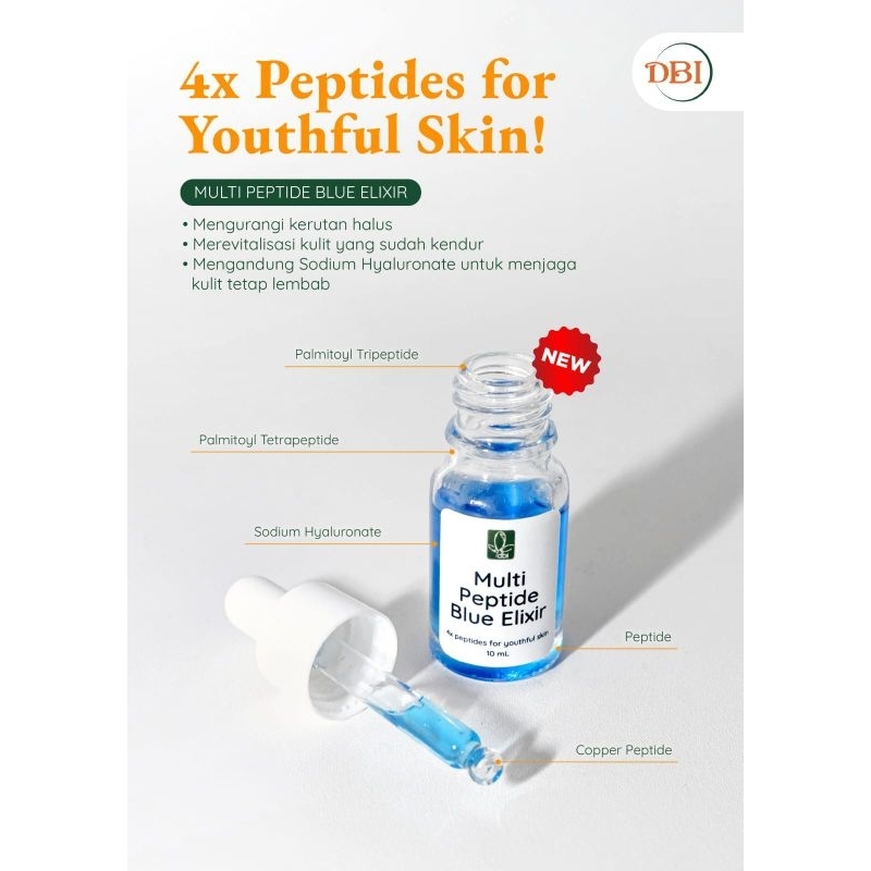 DBI MULTI PEPTIDE BLUE ELIXIR COPPER PEPTIDE SERUM 10 ML
