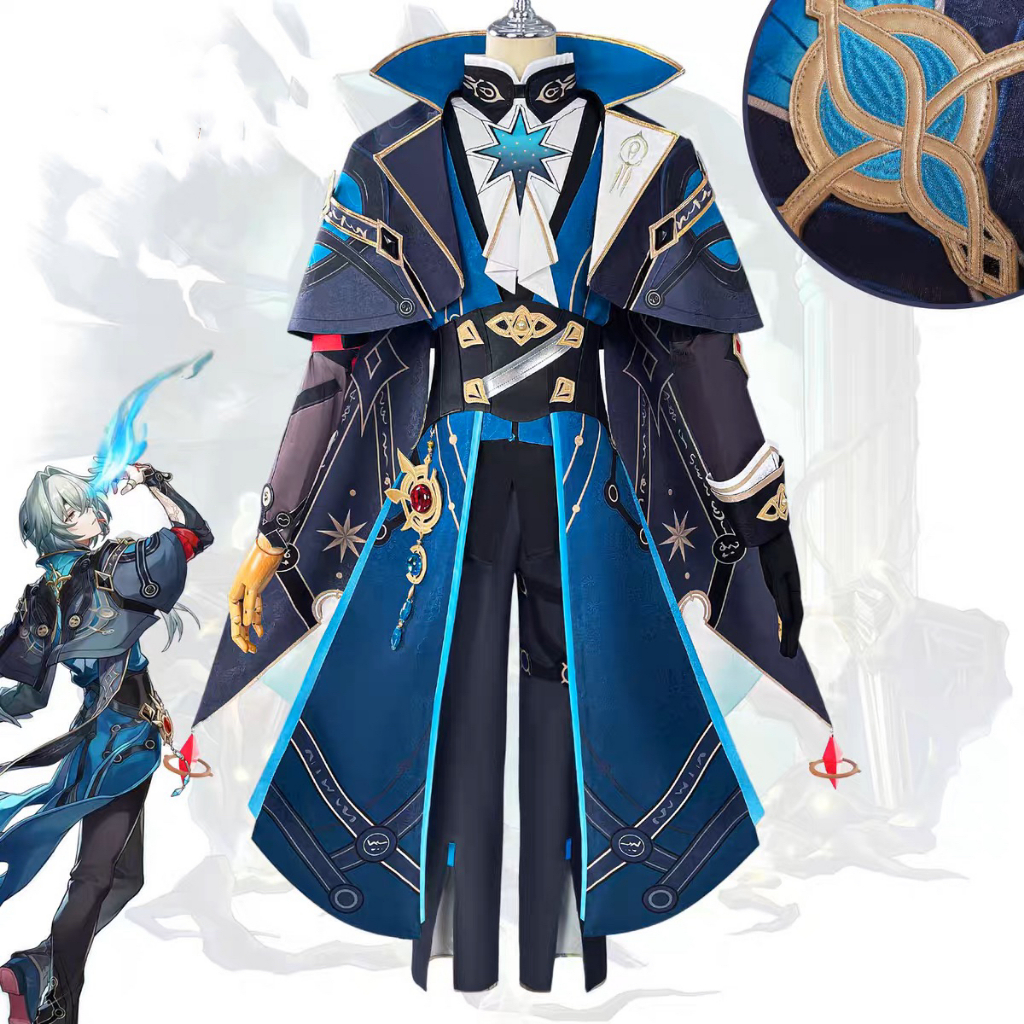 Honkai: Star Rail Anaxa Cosplay Costume Wig Game Roleplay The Foolish Clothes Anaxagoras Halloween P