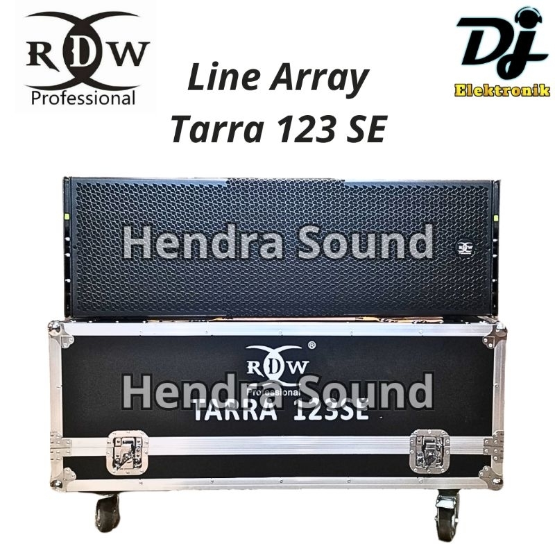 RDW ● TARRA 123 SE / TARRA123 SE - Speaker Line Array Pasif (1 Hardcase isi 1)