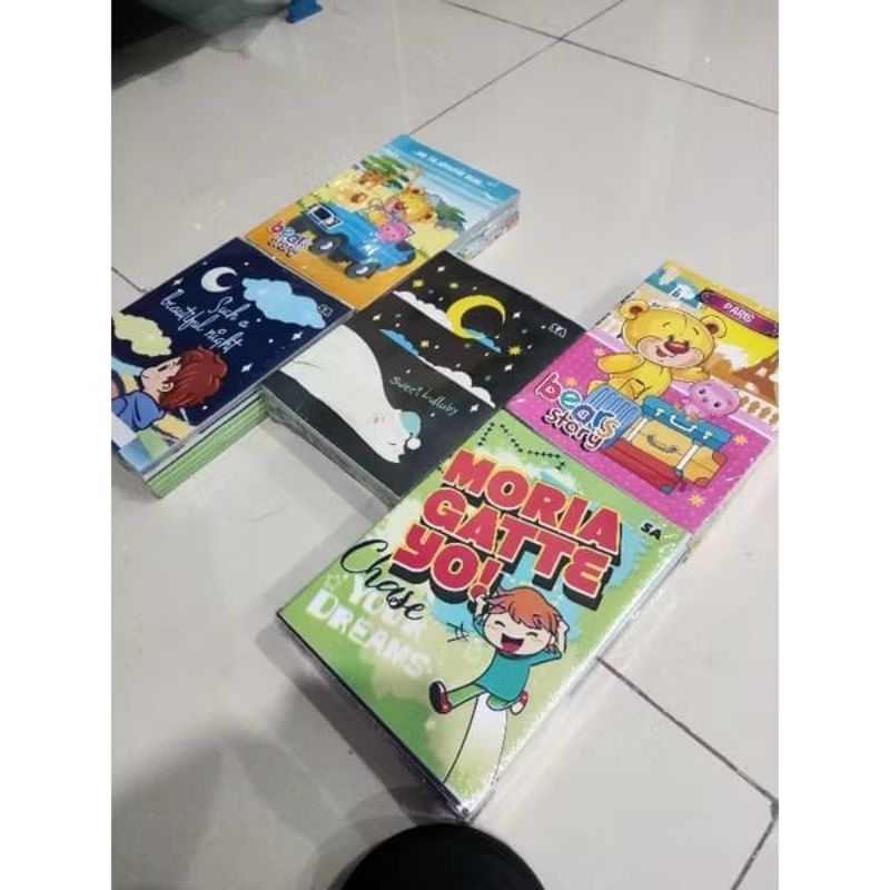 

1PACK 10PCS BUKU TULIS MUTAH ISI 50LEMBAR
