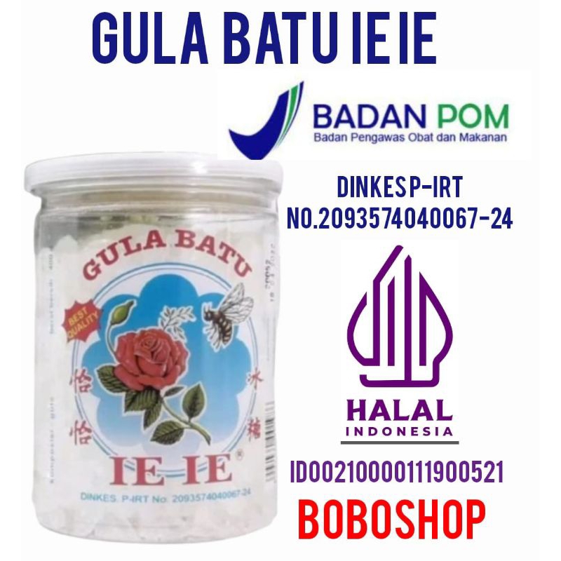 

IE IE GULA BATU CRYSTAL 400 GRAM