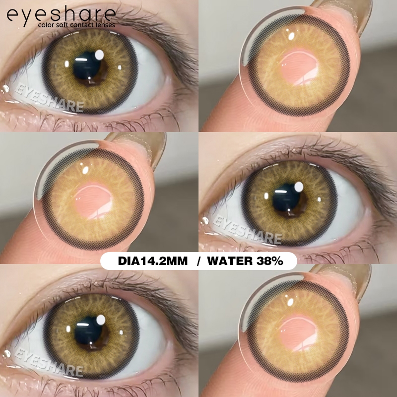 Eyeshare Himalaya Brown Softlens 14.0mm