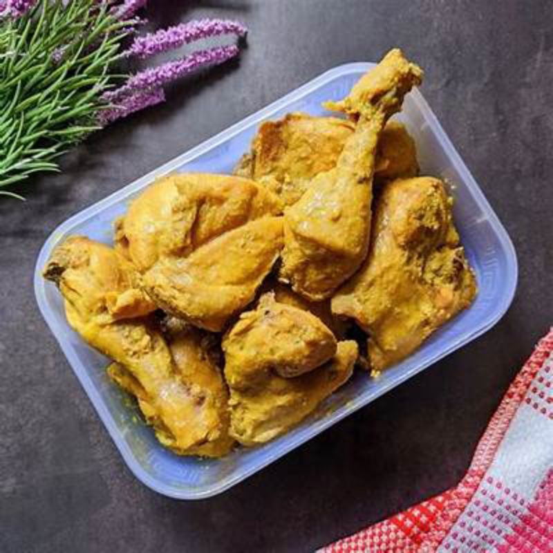 

Ayam ungkep bumbu kuning isi 5 potong
