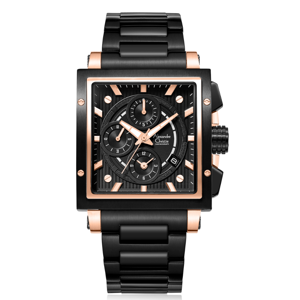 Alexandre Christie 6182 GCBBRBA Jam Tangan Pria