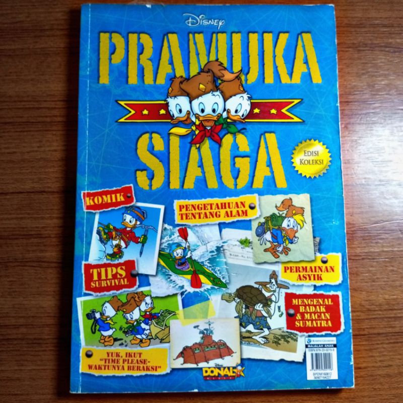 Komik Donal Bebek Edisi Spesial Pramuka Siaga