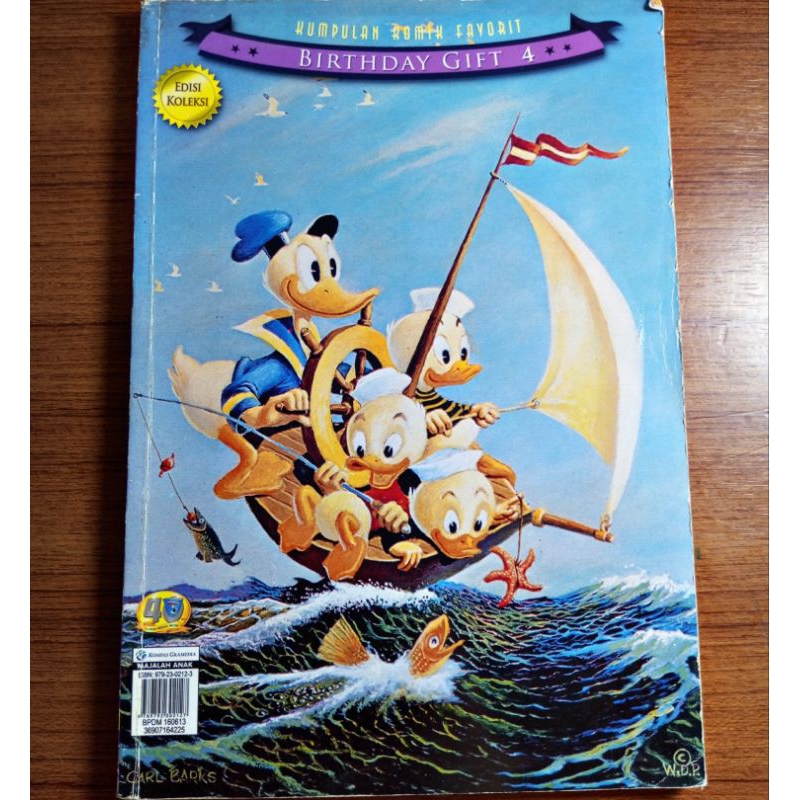 Komik Donal Bebek Edisi Spesial Birthday Gift 4