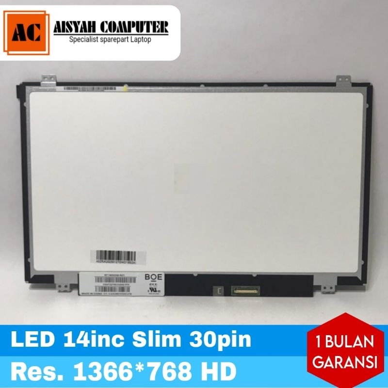 14inc Screen LCD LAPTOP Compatible For NT140WHM-N31 NT140WHM-N41 NT140WHM-N44 V8.0 V8.1 V8.2